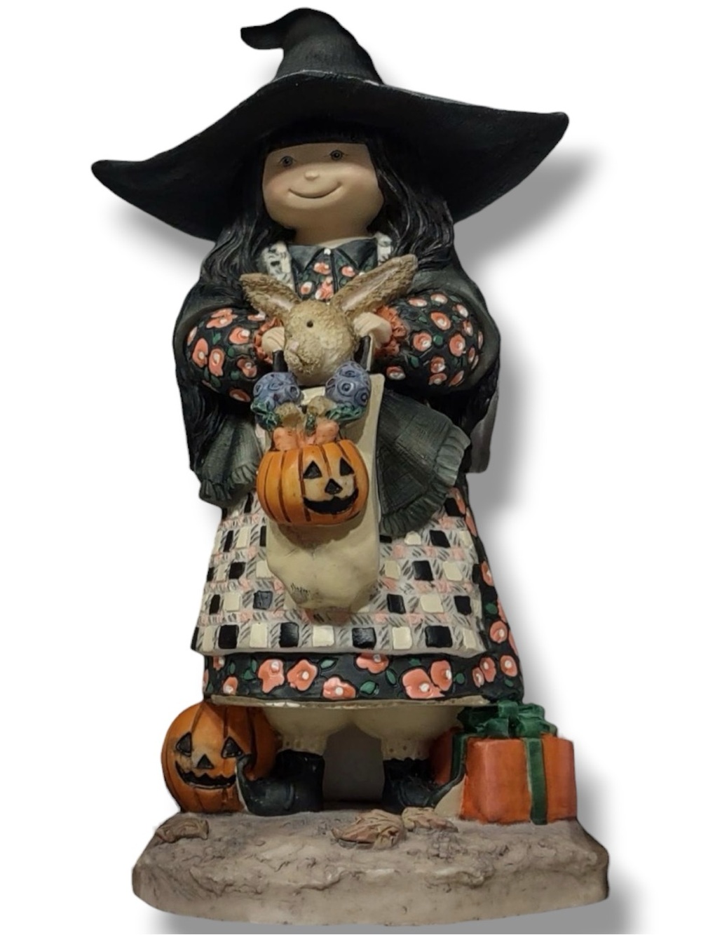VTG 1998 Lang & Wise Special Friends Katie the Good Witch Figurine Halloween
